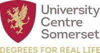 University Centre Somerset, degrees for real life, logo