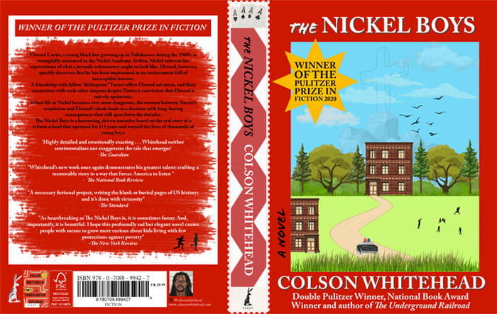 The Nickel Boys book jacket by Sera Wacokecoke.