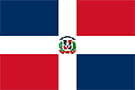 Dominican Republic country flag.