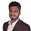 Headshot of S. Ramachandran. Regional Recruitment Management, South India.