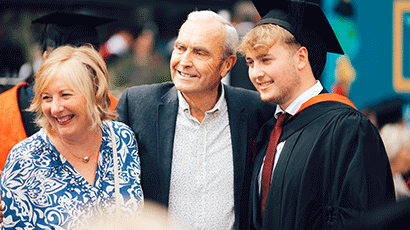 Booking guest tickets for graduation