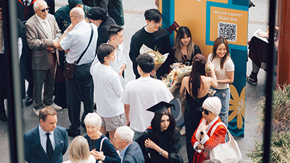 Graduation on the day