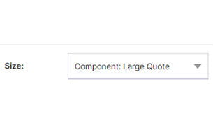 Asset Bank component selection screenshot