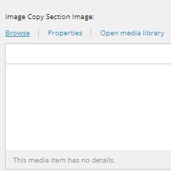 A zoomed in screenshot showing where to add your image.