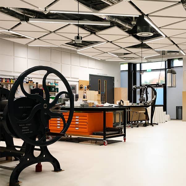 Centre for Fine Print Research room at UWE Bristol.