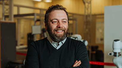 Professor Carlos Cifuentes, Associate Professor in Human-robot interaction.