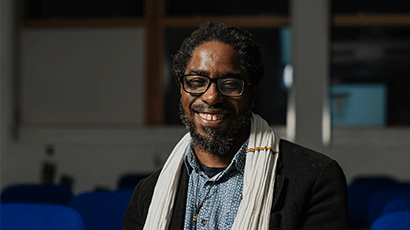 Professor Shawn Sobers, Cultural Interdisciplinary Practice 