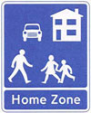 Home Zones signage