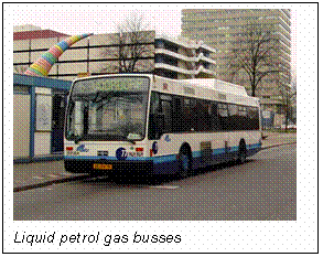 Text Box: 
Liquid petrol gas busses

