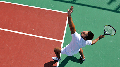 Outdoor tennis