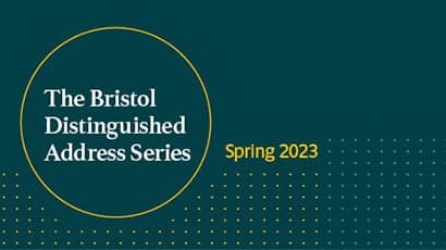 UWE Bristol launches 2023 Bristol Distinguished Address Series