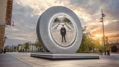 Students look to the future by designing the new Bristol Portal