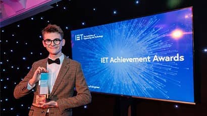 UWE Bristol student named IET's Engineering and Technology Apprentice winner