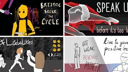 Student animators communicate the dangers of knife crime in new campaign