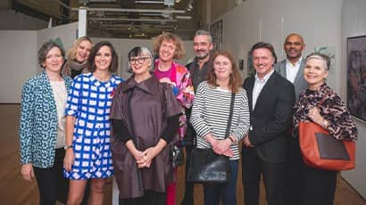 Grayson's Art Club exhibition unveiled - sponsored by UWE Bristol 