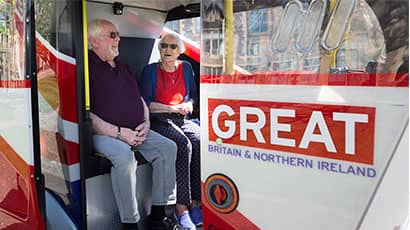 UK's first study into driverless cars for older people comes to a close