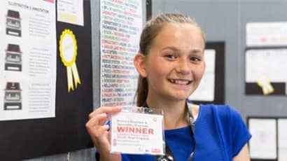 Children's engineering designs celebrated during event and public exhibition this week