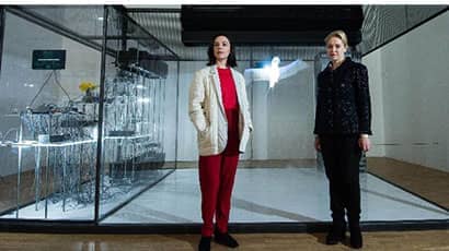 Smart brick technology stars in installation at renowned London art gallery