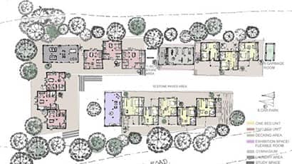 Architecture students take part in design competition to address homelessness in the city