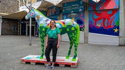 UWE Bristol supports charity unicorn sculpture trail