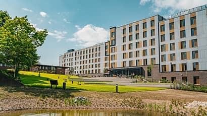 Highly sustainable student accommodation honoured with national climate action award