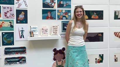 Illustration graduate wins global award