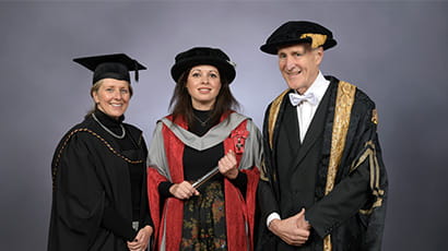 Entrepreneur and advocate for workplace equality awarded honorary degree by UWE Bristol